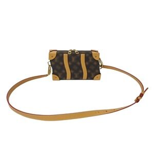 LOUIS VUITTON Soft Trunk Shoulder Bag Monogram Spring Summer Brown